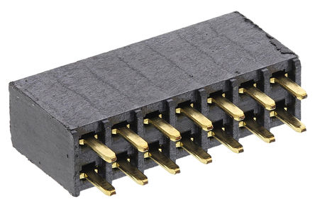 SAMTEC SSW-107-01-G-D Connector Socket Strip 14 POS 2.54mm Parts Distributor SSW-107-01-G-D Samtec