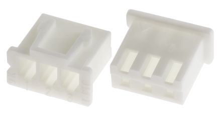 XHP-3 JST Connector Housing Receptacle, 3 Positions, 2.5mm Parts Distributor XHP-3 JST