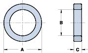 Fair-Rite Ferrite Toroid, ui=850. Dia:12.65mm, H: 12.82mm Hole Size 7.8mm Parts Distributor FT50B43 Electronic Components