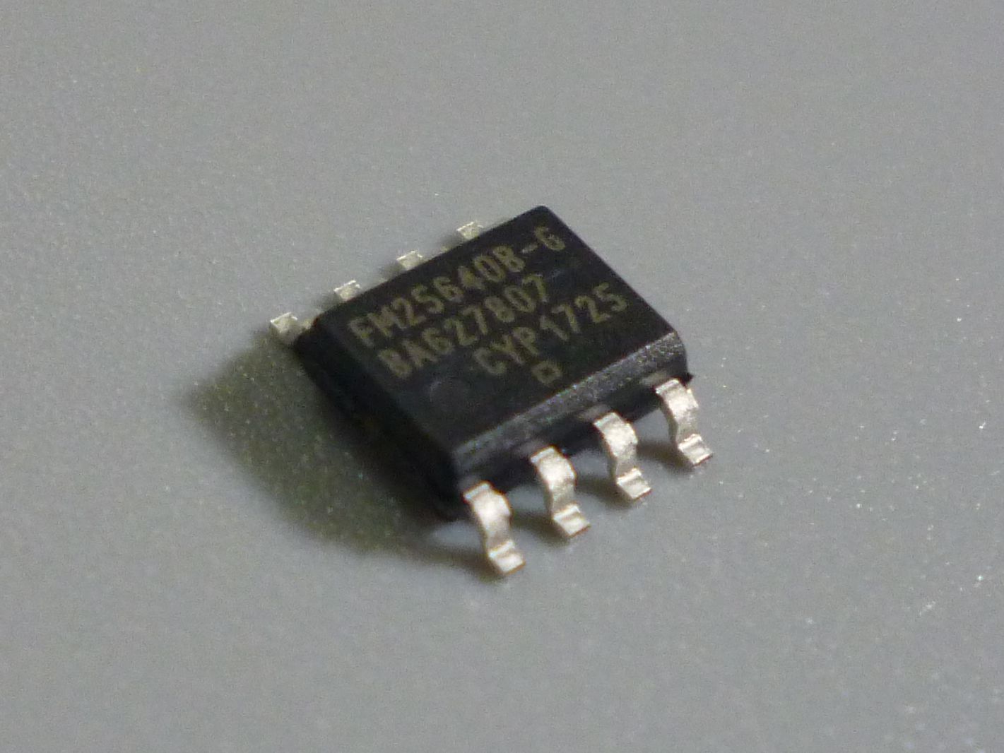 FM25640B-GTR CYPRESS FRAM (Ferroelectric RAM) Memory IC 64Kb (8K x 8) SPI 20MHz 8-SOIC Parts Distributor FM25640B-GTR Cypress