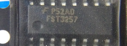 Fairchild FST3257MX IC Multiplexer/Demultiplexer 4 x 2:1 16-SOIC Parts Distributor FST3257MX Fairchild Semiconductor
