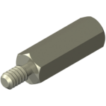 Amatom Metric Hex Standoffs Parts Distributor AA5174-12.0-25 Lyntron Male-Female M4 Hex Standoff