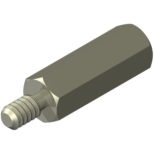 Amatom Metric Hex Standoffs Parts Distributor AA5174-12.0-25 Lyntron Male-Female M4 Hex Standoff