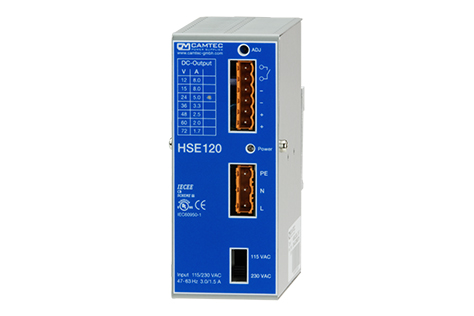 CAMTEC HSE01201.110T DIN-Rail 1phase Fixed Output TS35mm DIN EN 50022 Parts Distributor HSE01201.110T Camtec