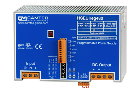 HSEUIREG04801.018(R2) Camtec Power Supplies 480W 0-18V/0-40A DIN-Rail Parts Distributor HSEUIREG04801.018(R2) Camtec Power Supplies 480W 0-18V/0-40A DIN-Rail