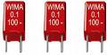 WIMA MKS20.02210010PCM5 Polyester Film Capacitor 0.022uf 100V 10% Radial Parts Distributor MKS2-68NF/63V/10% WIMA