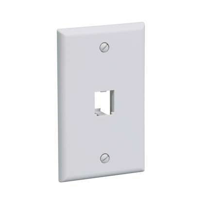 CFP1IW PANDUIT Wall Faceplate, 1 Port, Classic, Off White Parts Distributor CFP1IW Panduit