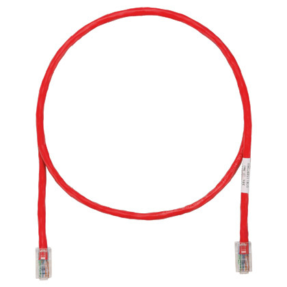 UTPCH3MRDY Panduit Copper Patch Cord, Cat 5e, Red UTP Cable Parts Distributor UTPCH3MRDY Panduit