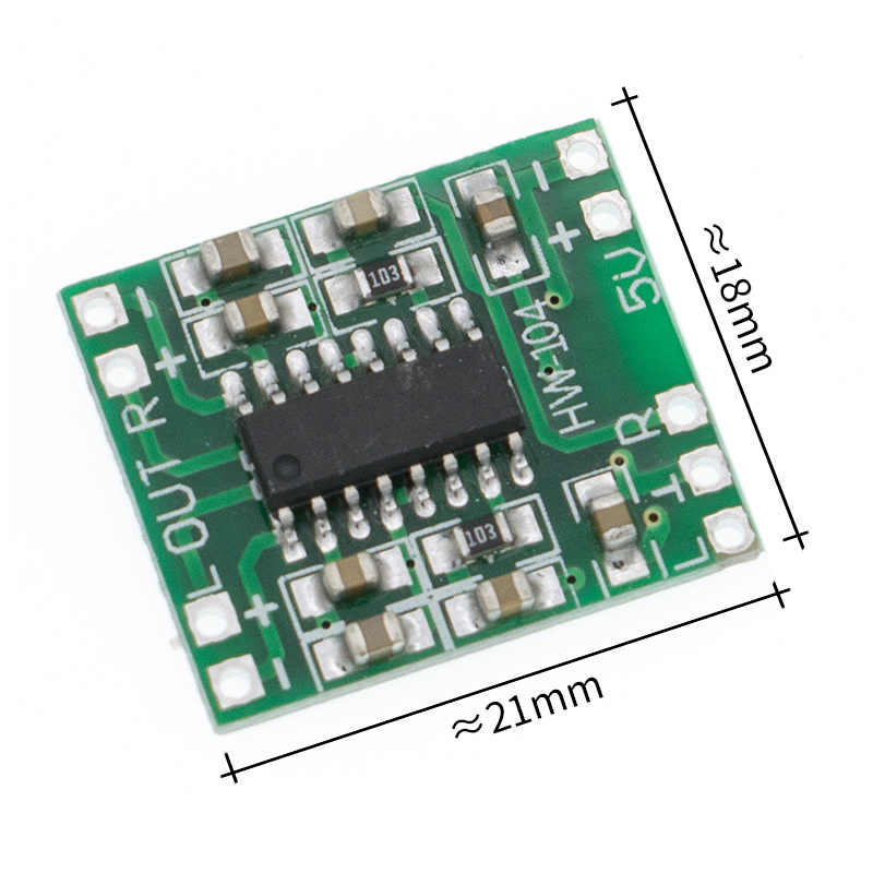 HW104-PAM8403 Electronics Audio Amplifier Board Parts Distributor HW104-PAM8403 Electronic Components