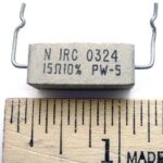 IRC PW-5-500 Resistor 5W 500 OHM Axial Parts Distributor PW-5-500 IRC / TT electronics