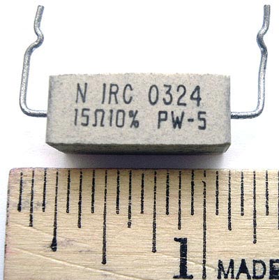 IRC PW-5-500 Resistor 5W 500 OHM Axial Parts Distributor PW-5-500 IRC / TT electronics
