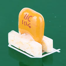 Bivar TO-118-060 Diss-O-Pad TO-118 Rectangle 0.705 Length 0.26 Width 0.06 Thick Wax Spacer RoHS Parts Distributor TO-118-060 Bivar