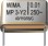 WIMA MP3-.22M-275VAC-20% CAPACITOR 0.22uF 257V 20% Parts Distributor MP3-X2-0.1-250/20 WIMA