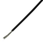 T24A01T092-3 Rubadue Wire 24 AWG Black UL1558/86 TRI TEF ZEL/VW-1/135C 600V ANNEX 434818-00 Parts Distributor WR1368 Rubadue Wire