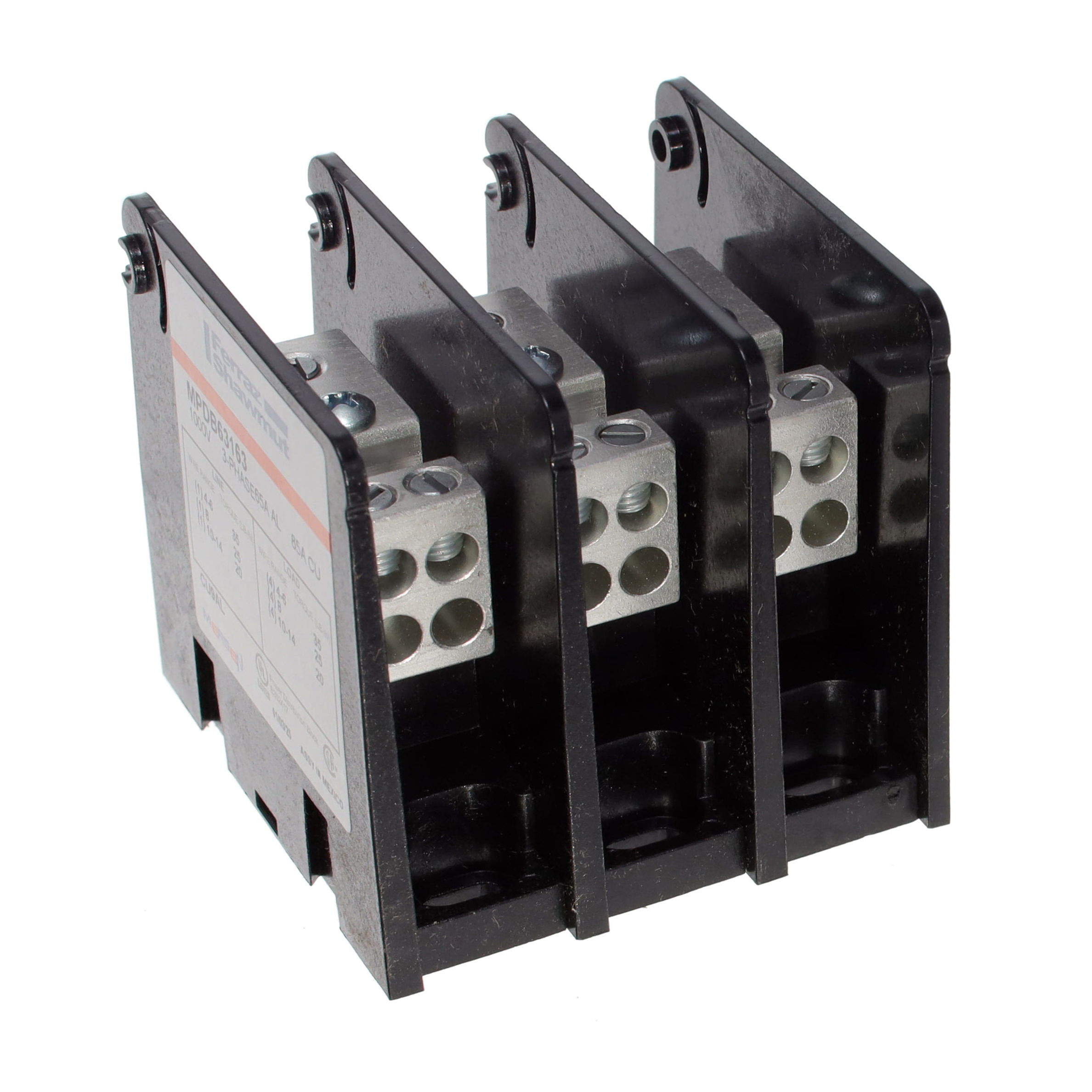 MPDB63163 Mersen Power Stud Terminal Block 1000V 85A Stud Parts Distributor Mersen MPDB63163