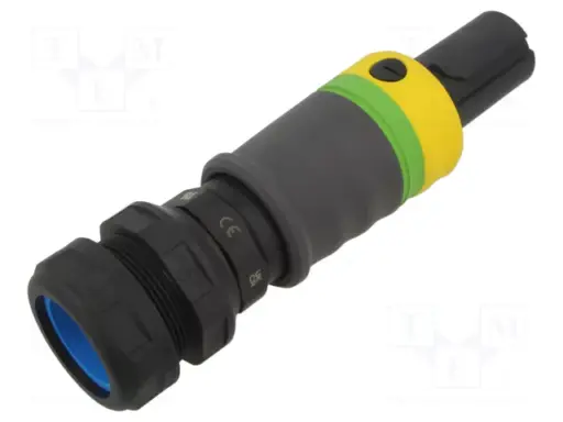 15.0720C5-20 Staubli Connector Socket green-yellow