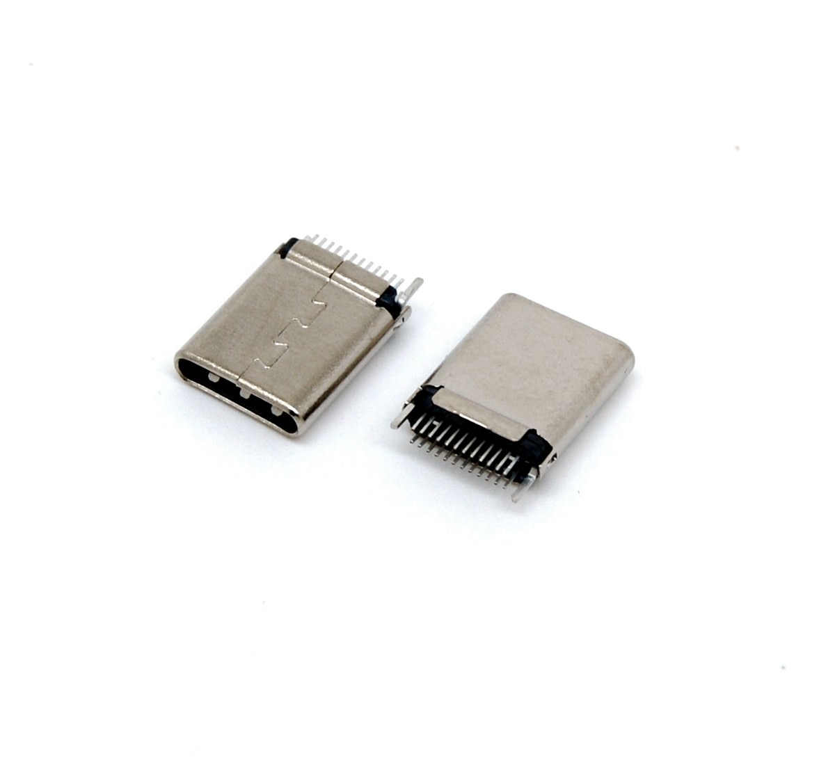 5US4C02PM-124S0BUB41 Amtek USB 3.1 Type C Connector 24 Pins Parts Distributor USB 3.1 Type C Male With Paddle Card 24P