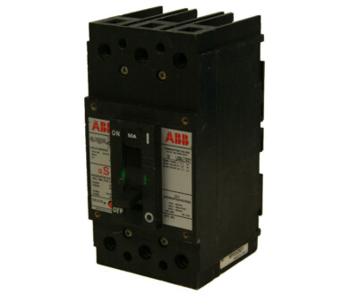 ABB Type ES 50A Circuit Breaker 18kA 480VAC RT-1999 3 Poles Parts Distributor ABB Type ES 50A Circuit Breaker 18kA 480VAC RT-1999 3 Poles