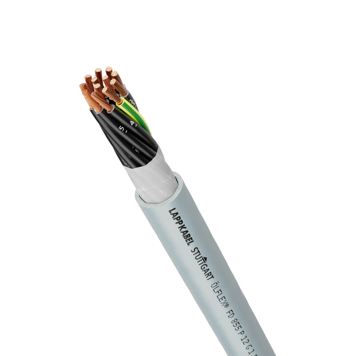 27373 LAPP Olflex Multi-Conductor Cable/Wire 14 AWG 7 Conductor Gray Parts Distributor 27373 LAPP Olflex Multi-Conductor Cable/Wire 14 AWG 7 Conductor Gray
