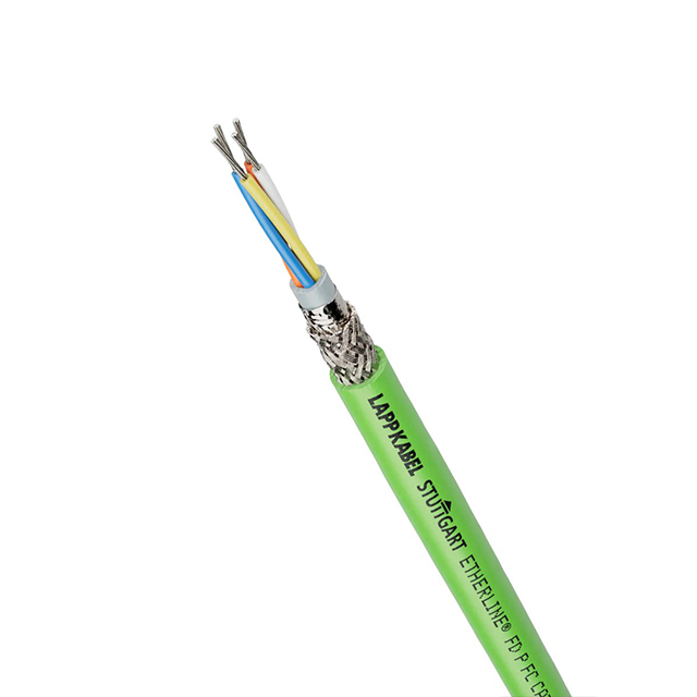 2170894 LAPP Etherline Multi-Pair, Cat5 Cable/Wire 22 AWG 4 (2 Pair Twisted) Conductor Green Parts Distributor 2170894 LAPP Etherline Multi-Pair, Cat5 Cable/Wire 22 AWG 4 (2 Pair Twisted) Conductor Green
