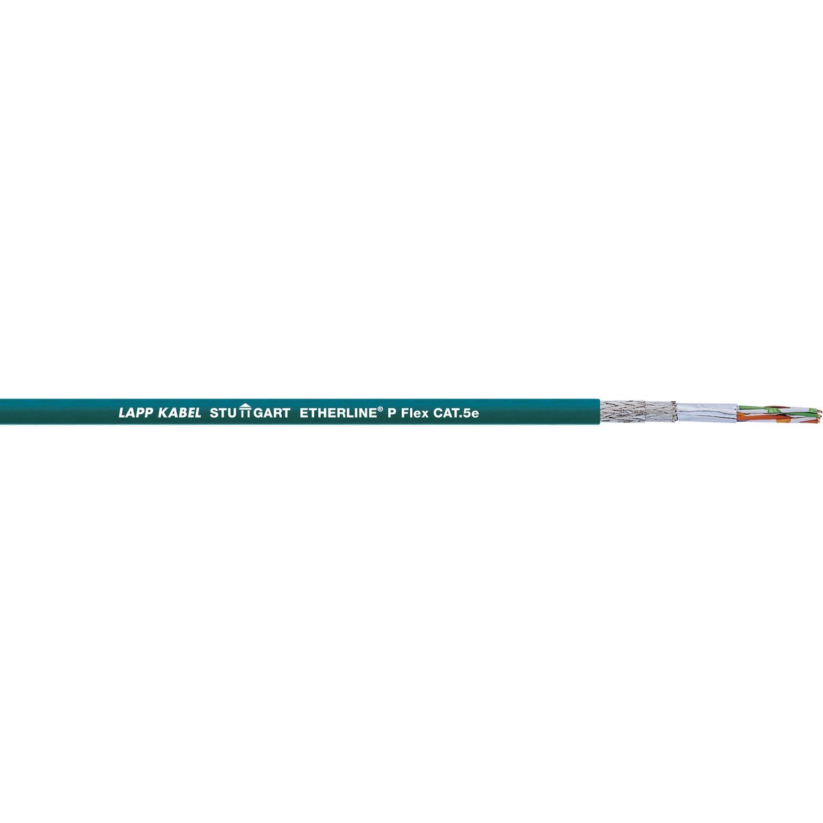 2170284 LAPP Etherline Multi-Pair, Cat5e Cable/Wire 26 AWG 4 (2 Pair Twisted) Conductor Teal Parts Distributor 2170284 LAPP Etherline Multi-Pair, Cat5e Cable/Wire 26 AWG 4 (2 Pair Twisted) Conductor Teal