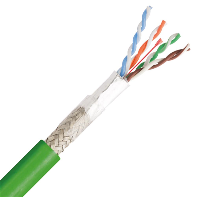 2170450 LAPP Etherline Multi-Pair, Cat5e Cable/Wire 22 AWG 8 (4 Pair Twisted) Conductor Green Parts Distributor 2170450 LAPP Etherline Multi-Pair, Cat5e Cable/Wire 22 AWG 8 (4 Pair Twisted) Conductor Green