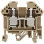 1005.2 Conta-Clip Connector Terminal Block 2-Poles Feed Through Beige Parts Distributor 1005.2 Conta-Clip Connector Terminal Block 2-Poles Feed Through Beige