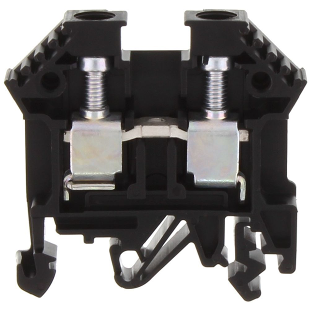 1005.4 Conta-Clip Connector Terminal Block 2-Poles Feed Through Black Parts Distributor 1005.4 Conta-Clip Connector Terminal Block 2-Poles Feed Through Black