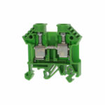 1005.1 Conta-Clip Connector Terminal Block 2-Poles Feed Through Green Parts Distributor 1005.1 Conta-Clip Connector Terminal Block 2-Poles Feed Through Green