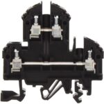 1020.4 Conta-Clip Connector Terminal Block 4-Poles Feed Through Black Parts Distributor 1020.4 Conta-Clip Connector Terminal Block 4-Poles Feed Through Black