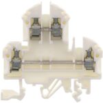 1020.7 Conta-Clip Connector Terminal Block 4-Poles Feed Through White Parts Distributor 1020.7 Conta-Clip Connector Terminal Block 4-Poles Feed Through White