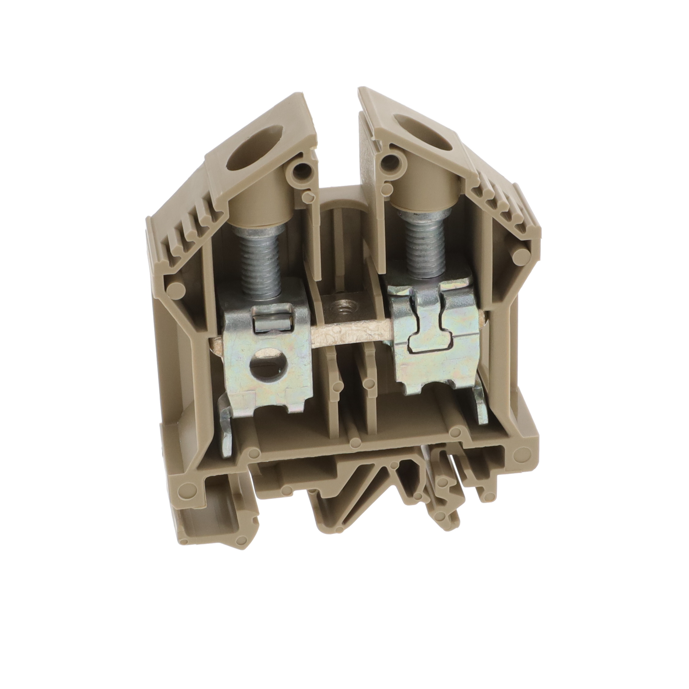 1052.2 Conta-Clip Connector Terminal Block 2-Poles Feed Through Beige Parts Distributor 1052.2 Conta-Clip Connector Terminal Block 2-Poles Feed Through Beige