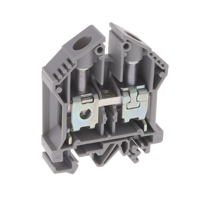 1052.6 Conta-Clip Connector Terminal Block 2-Poles Feed Through Gray Parts Distributor 1052.6 Conta-Clip Connector Terminal Block 2-Poles Feed Through Gray