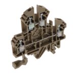 1206.2 Conta-Clip Connector Terminal Block 4-Poles Feed Through Beige Parts Distributor 1206.2 Conta-Clip Connector Terminal Block 4-Poles Feed Through Beige