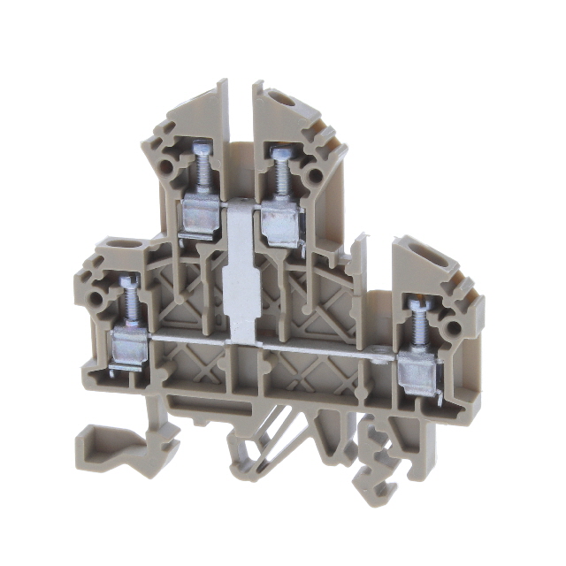 1209.2 Conta-Clip Connector Terminal Block 4-Poles Feed Through Beige Parts Distributor 1209.2 Conta-Clip Connector Terminal Block 4-Poles Feed Through Beige