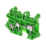 1210.1 Conta-Clip Connector Terminal Block 3-Poles Feed Through Green