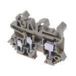 1210.2 Conta-Clip Connector Terminal Block 3-Poles Feed Through Beige