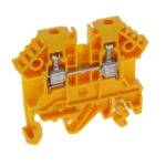 1296.8 Conta-Clip Connector Terminal Block 2-Poles Feed Through Yellow Parts Distributor 1296.8 Conta-Clip Connector Terminal Block 2-Poles Feed Through Yellow