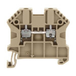 17100.2 Conta-Clip Connector Terminal Block 2-Poles Feed Through Beige Parts Distributor 17100.2 Conta-Clip Connector Terminal Block 2-Poles Feed Through Beige