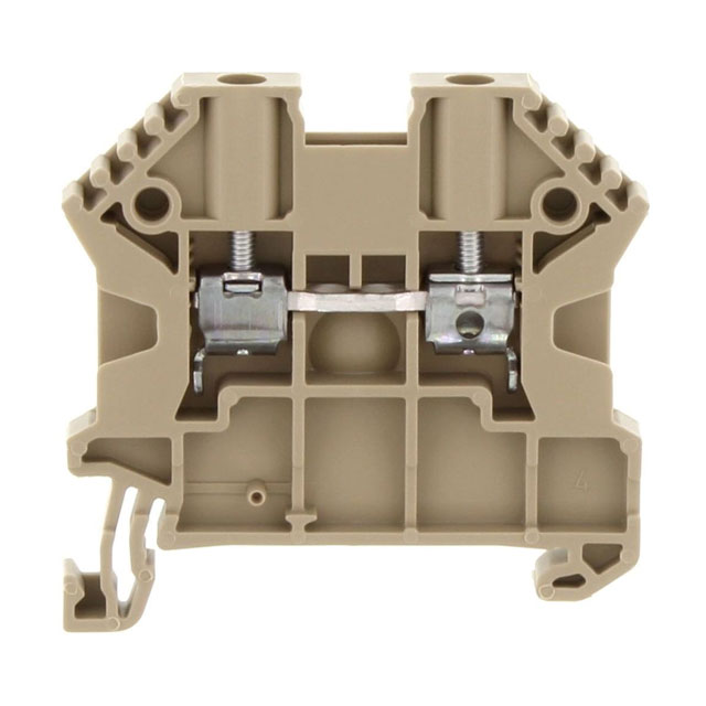 17100.2 Conta-Clip Connector Terminal Block 2-Poles Feed Through Beige Parts Distributor 17100.2 Conta-Clip Connector Terminal Block 2-Poles Feed Through Beige