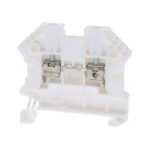 17100.7 Conta-Clip Connector Terminal Block 2-Poles Feed Through White Parts Distributor 17100.7 Conta-Clip Connector Terminal Block 2-Poles Feed Through White