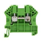 17104.1 Conta-Clip Connector Terminal Block 2-Poles Feed Through Green Parts Distributor 17104.1 Conta-Clip Connector Terminal Block 2-Poles Feed Through Green