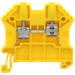 17104.8 Conta-Clip Connector Terminal Block 2-Poles Feed Through Yellow Parts Distributor 17104.8 Conta-Clip Connector Terminal Block 2-Poles Feed Through Yellow