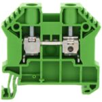 17108.1 Conta-Clip Connector Terminal Block 2-Poles Feed Through Green Parts Distributor 17108.1 Conta-Clip Connector Terminal Block 2-Poles Feed Through Green