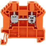 17108.3 Conta-Clip Connector Terminal Block 2-Poles Feed Through Orange Parts Distributor 17108.3 Conta-Clip Connector Terminal Block 2-Poles Feed Through Orange