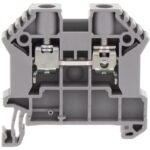 17108.6 Conta-Clip Connector Terminal Block 2-Poles Feed Through Gray Parts Distributor 17108.6 Conta-Clip Connector Terminal Block 2-Poles Feed Through Gray