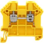 17108.8 Conta-Clip Connector Terminal Block 2-Poles Feed Through Yellow Parts Distributor 17108.8 Conta-Clip Connector Terminal Block 2-Poles Feed Through Yellow