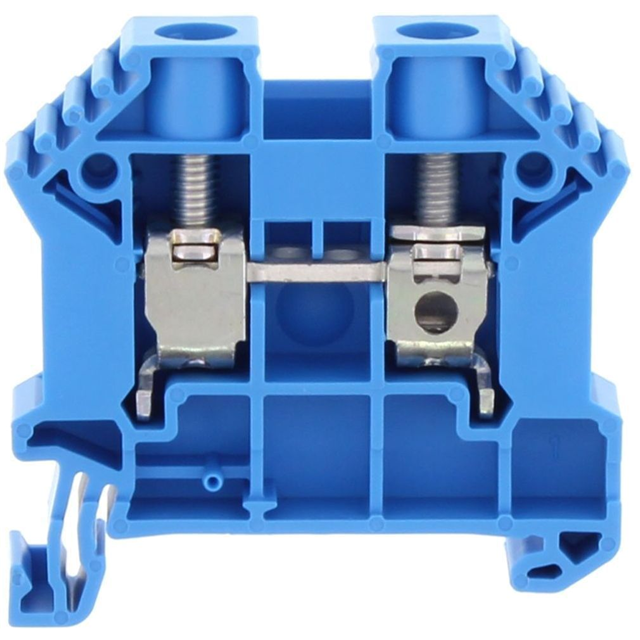 17112.5 Conta-Clip Connector Terminal Block 2-Poles Feed Through Blue Parts Distributor 17112.5 Conta-Clip Connector Terminal Block 2-Poles Feed Through Blue