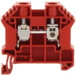 17112.9 Conta-Clip Connector Terminal Block 2-Poles Feed Through Red Parts Distributor 17112.9 Conta-Clip Connector Terminal Block 2-Poles Feed Through Red