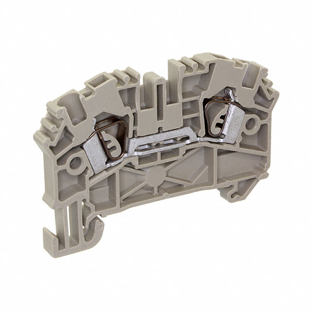 3500.2 Conta-Clip Connector Terminal Block 2-Poles Feed Through Beige Parts Distributor 3500.2 Conta-Clip Connector Terminal Block 2-Poles Feed Through Beige